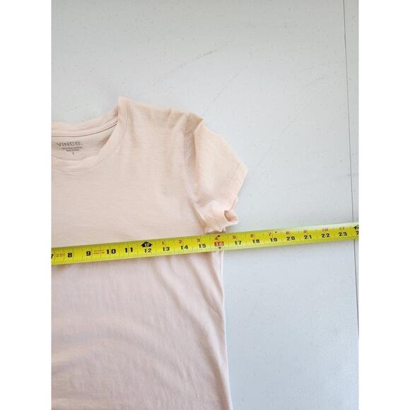 Vince Shirt Womens Small Light Pink 100% Pima Cotton Crewneck Casual - Picture 5 of 8